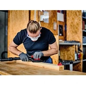Resim Mena Rise Tc-Pe 150, Havalı Zımpara (150 mm Zımpara Diski Çapı, Kademesiz Ayar Kolu, 6 Adet Zımpara Kağıdı, Nipel ve Anahtar Dahil) - 4133330 