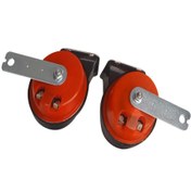 Resim 12V Elektrikli 118dB Yüksek Tonlu Salyangoz Boynuz Korna 