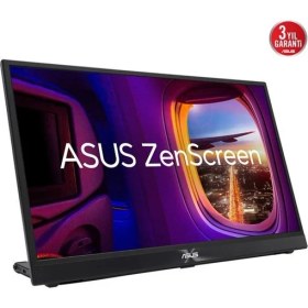 Resim Asus 17.3" IPS Zenscreen Taşınabilir Monitör 1920 x 1080 Çözünürlük 60 Hz Yenileme Hızı 