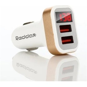 Resim Reddax Çift Usb Led Ekran Araç Şarj Aleti 2.4A 