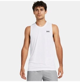 Resim Under Armour Tech Tank Erkek Atlet 1382795-100 Beyaz 