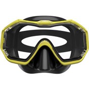 Resim Dalış Maskesi Üç Camlı Panoramik Geniş Görüş Açılı Yüksek Çok Renkli 