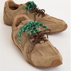 Resim Luvi Shoes Serena Bej Süet Hakiki Deri Kadın Spor Ayakkabı Süet Bej 