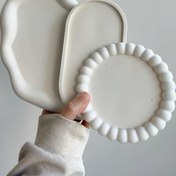 Resim 3 adet Silikon Tepsi Kalıbı - Plaster Dökümü için Kolay Kullanımlı DIY Silikon Kalıplar - Yaratıcı Ev Dekorasyonu El Sanatları için Mükemmel 