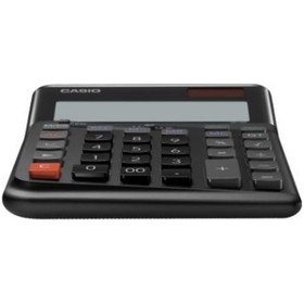 Resim Casio DE-12E-BK Siyah 12 Hane Masa Üstü Ergonomik Tuşlu Hesap Makinesi 