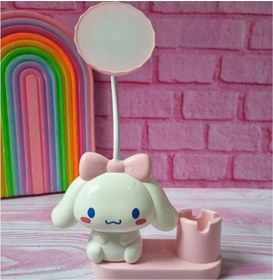 Resim Sensoria Sevimli Cinnamorollm Masa Lambası Kalemlik Kalemtıraş Çocuk Odası Gece Lambası Usb Şarj 2 Kademeli 