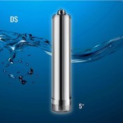 Resim Dalgıç Derinkuyu, Kesonkuyu Pompa-5"Motorlu-Bakırsargı%%-2Hp-220V-20Mtkablo-Pano-Dik 86Mt-7,5M3 