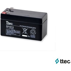 Resim T.Tec Plus 12V 1,3Ah Bakımsız Kuru Akü 