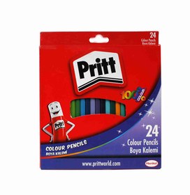 Resim Pritt 24 Lü Kuru Boya Karton Kutu 