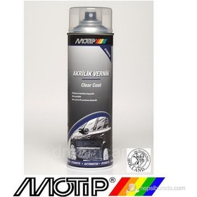 Resim Motip Akrilik Vernik 500 Ml. Made In Holland 04313066 