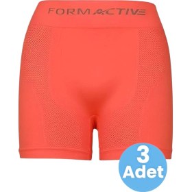 Resim Tezzgelsin Erkek Dikişsiz/seamless Nefes Alabilen Boxer 3 Adet Neon Turuncu 