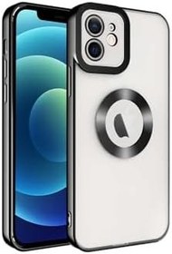 Resim Samsung Galaxy S9 Plus Kılıf Logo Yeri Açık Kamera Lens Korumalı Renkli Kenarlı Şeffaf Silikon ile uyumlu 