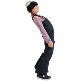 Resim Roxy Non Stop Bib Girl Kız Çocuk Siyah Snowboard Pantolonu 
