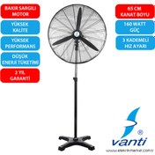 Resim Vanti FLZ VANTİ-KCF291-AY-SANAYİ TİPİ AYAKLI VANTİLATÖR 65CM 