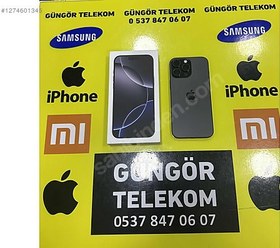 Resim Apple iPhone 16 Pro Max İkinci El TR | 256 GB | Siyah 