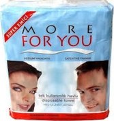 Resim More For You Tek Kullanımlık Havlu 100 Adet 