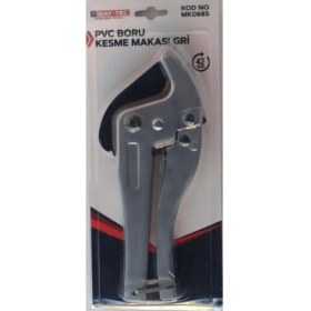 Resim Pvc Boru Kesme Makası Gri Otomatik 42 mm 