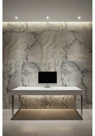 Resim İthal 16m2 Duvar Kağıdı 3boyutlu Yeni Mermer Desen Simli Silinebilir Turkuaz 