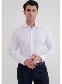 Resim Gk 755 Gömlek Slim Beyaz Beyaz 