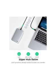 Resim Ugreen 70498 Usb To Usb C Gen2 2.5 İnç Hard Disk Kutusu 