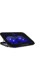 Resim CetKing M40 Gaming Laptop Soğutucu Notebook Standı, Mavi Led,14-15.6-17 Inch Uyumlu, 2 Fan, 2 USB 