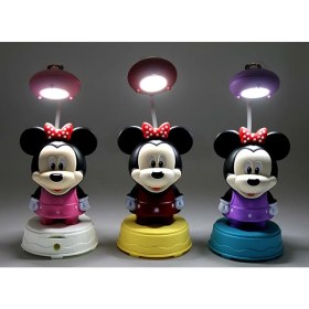 Resim Madam Mickey Mouse Masa Üstü Lamba Şarjlı USB 