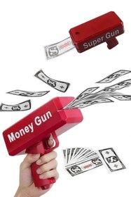 Resim shopwave HTC Para Dolar Atma Makinası Super Money Gun Para Saçma Fırlatma Tabancası HTC 