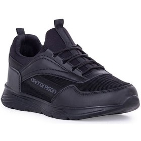 Resim Ghattix Darem Günlük Erkek Spor Ayakkabı Yürüyüş Siyah Siyah 