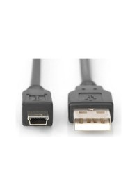 Resim Dıgıtus Ak-300108-030-s 3.0m Usb2.0 Usb Mini B Giriş: Usb 2.0 Tip-a Çıkış : Usb Tip-b Mini 