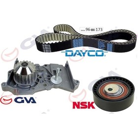 Resim Gva Devirdaimli Eksantrik Gergi Kiti 096x173 Dacıa Logan 04 Sandero 08 Dokker 13 1.4 IS00-GVA 59WPK1920 