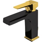 Resim Newarc Aqua Lavabo Bataryası Altın - Siyah 941521Bg 