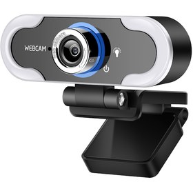 Resim Cbtx B10 1080P HD Dokunmatik 3 Modlu LED Aydınlatmalı Mic Webcam 