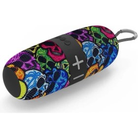 Resim Mcreative 16w Ekstra Bass Dahili Mikrofon, Aux, Sd Kart, Usb Girişli Wireless Hoparlör Renkli 