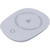 Resim Xiyyadms 55 C Akıllı Isıtıcı Bardak Altlığı - Yerel 220v Şarj, Kütle Sensörü, Tek Tuşlu Kontrol, Tüm Bardak Tipleri İçin, Beyaz Oval Model 