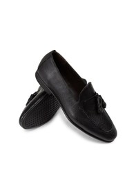Resim Deery Hakiki Deri Siyah Erkek Loafer Ayakkabı - 01701msyhc28 Siyah 
