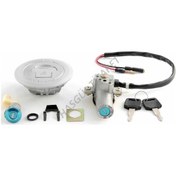 Resim Hsgl Motorsiklet Cbf150 Kontak Seti depo bagaj gidon kilit set 51216 