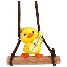 Resim Folinda Araba İç Dekorasyonu Sallanan Ördek Aksesuarı - Araba Kamyon Ası, Pp Malzeme, 6x5cm, Unutulmaz Stiliyle Günlük Seyahatlerine Renk Katın 