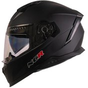 Resim Ncr Stream Mat Siyah Full Face Kapalı Kask Ece-06 Mat Siyah Mat Siyah 