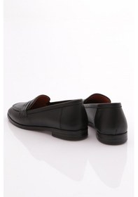 Resim Dgn 010 Kadin Küt Burun Şekilli Babet 010-2109-R1534 Siyah 