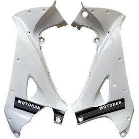 Resim MOTORAN TORRO (NORTON 100) SAĞ SOL İÇ DİZLİK TAKIM BEYAZ 