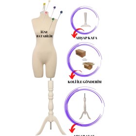 Resim Manken İstanbul Pantalon Giyebilen Bayan 38 Beden Iğne Batabilenterzi Mankeni 