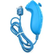 Resim Papajack Açık Mavi Nunchuck-2in1 Nunchuck, Nintendo Wii Oyun Uzaktan Kumanda Joystick Için Motion Plus Ile (Yurt Dışından) 