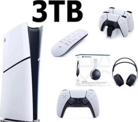 Resim Sony Playstation 5 Slim Dijital 3TB + Şarj İstasyonu+ Media Kumanda +3D PLUS KULAKLIK 