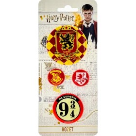 Resim Gifi Harry Potter Gryffindor Rozet4 Adet 