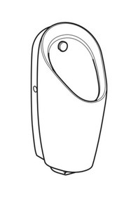 Resim Geberıt Pisuvar Komple Preda Entegre Kont. Elektrikli 116.072.00.1 Beyaz 