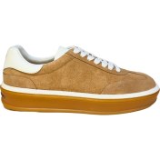 Resim Who What Wear Kadın Doğal Deri El Yapımı Günlük Sneakers Ayakkabı 25NW1404 
