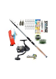 Resim Revenger Rv-40 Remixon Carbo-x 240cm 60-120gr Tele Spin Olta Takımı Seti 