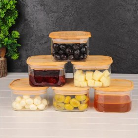 Resim 6 Adet Vakumlu Kapaklı Kahvaltılık Seti, Şık ve Pratik Kullanım Sağlar. 