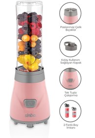 Resim Sinbo SHB-3150 Smoothie El Blender Seti Mavi 