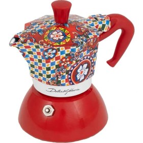 Resim Bialetti Dolce&Gabbana Moka Pot İndüksiyon 2 Cup 
